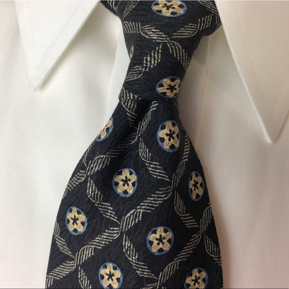 Geoffrey Beene Mens Tie 100% Silk